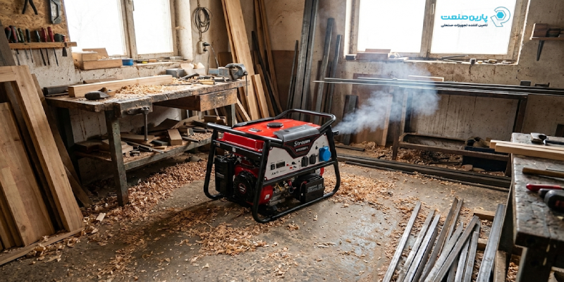 خرید موتور برق استریم بنزینی برای مصارف کارگاهی و باغی